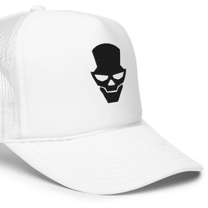 Hellfire Skull Trucker Hat