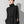 High Collar Long Sleeve Black T-shirt