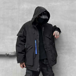 High collar Techwear Jacket