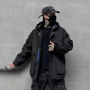 High collar Techwear Jacket