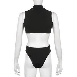 High Cut Out Bodysuit