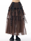 High Elastic Waist Y2K Skirt