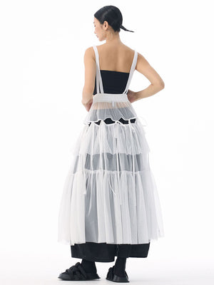 High Elastic Waist Y2K Skirt