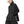 High Neck Black T Shirt Women's