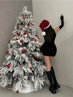 High Neck Cut Out Dress