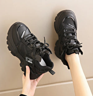 High Platform Warm Sneakers