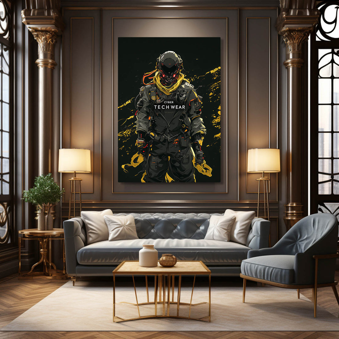 High Quality Cyberpunk Art - Cyber Techwear