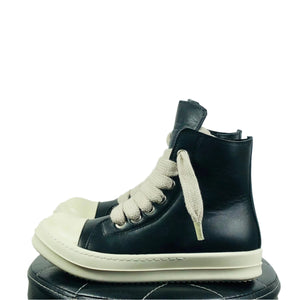 High Top Black Boots for men