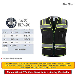 High Visibility Cargo Vest