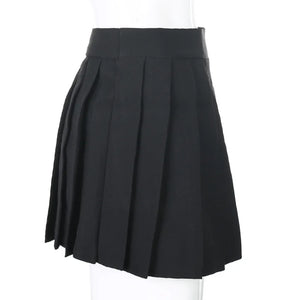 High Waist Cargo Mini Skirt