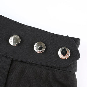 High Waist Cargo Mini Skirt