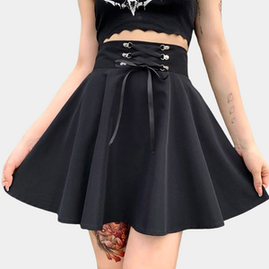 High Waist Cargo Skirt