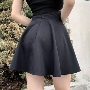 High Waist Cargo Skirt