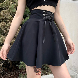 High Waist Cargo Skirt