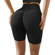 Short de compression taille haute