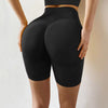 High Waist Compression Booty Shorts