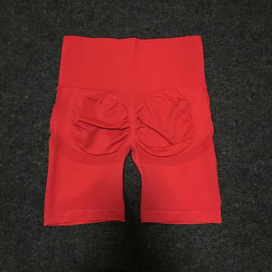 High Waist Compression Booty Shorts