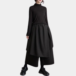 High Waist Skirt Pants