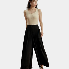 High Waisted And Slim Skirt Pants