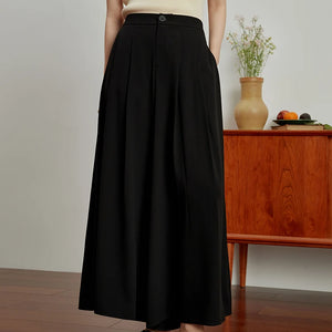 High Waisted And Slim Skirt Pants