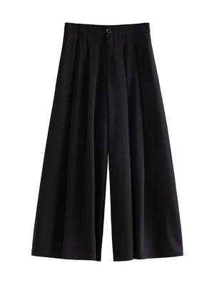 High Waisted And Slim Skirt Pants