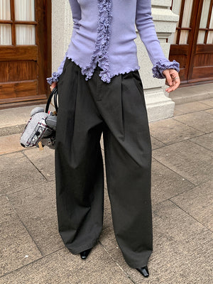 High Waisted Baggy Pants