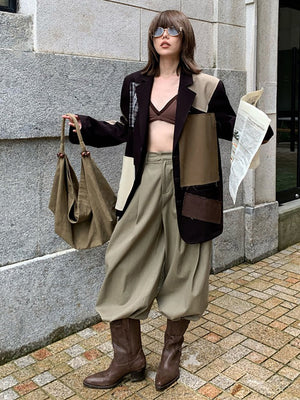 High Waisted Baggy Pants