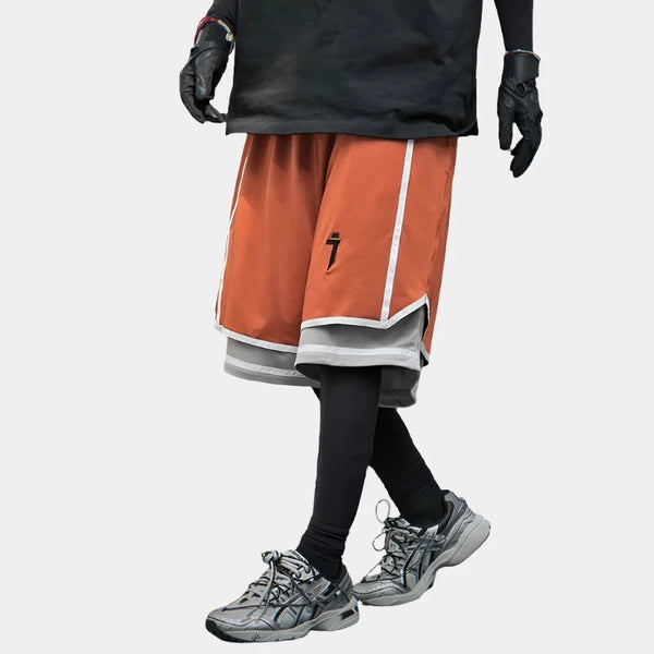 Hip Hop Techwear Cargo Shorts