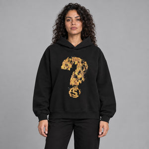 Hip Hop Y2K Pullover Hoodie – worn by a woman