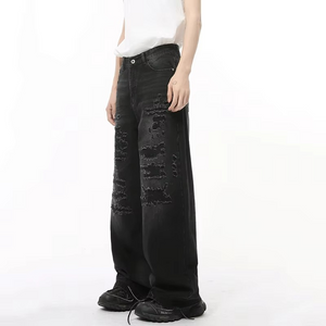Hole Worn-out Baggy Y2k Jeans