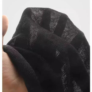 Spring Autumn Hollow Out Breathable Linen Knitted Stacked Beanie Hat Man Woman Japanese Fashion Rolled-edge Knit Cap