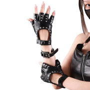 Hollow Out Goth Gloves