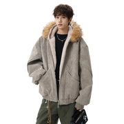 Hooded Mens Y2K Jacket