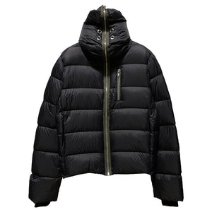 Hooded Puffer Jacket Black