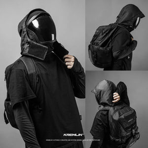 Hooded techwear Backpack