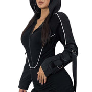Body Techwear con capucha