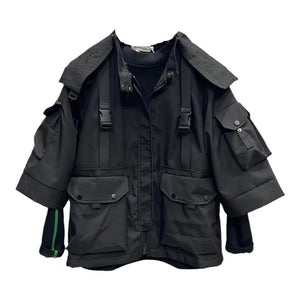 Hooded Techwear Jacket
