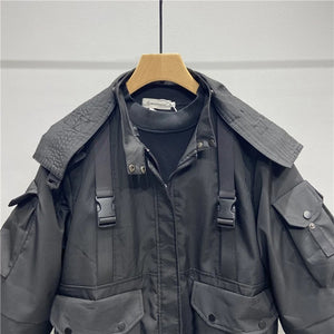 Hooded Techwear Jacket