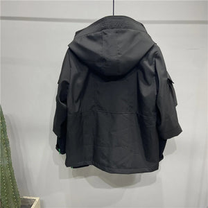 Hooded Techwear Jacket