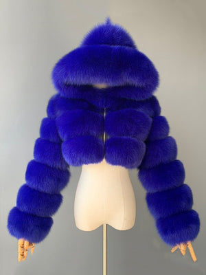 Hooded Warm Jacket Women Spring