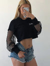 Hoodie Crop Top