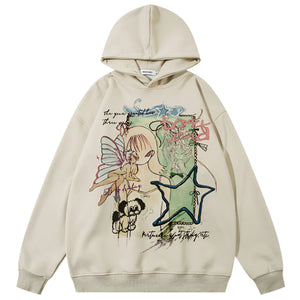 Hoodie Y2K Grunge Cartoon
