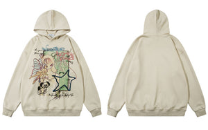 Hoodie Y2K Grunge Cartoon