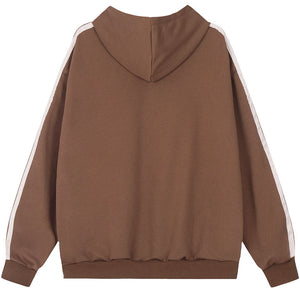 Hoodie Zip Y2K Butterfly Graphic