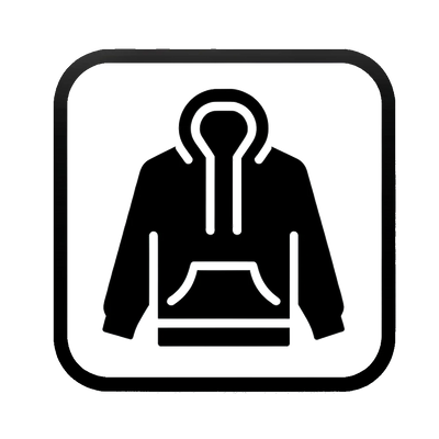 Black techwear hoodie icon from Cyber Techwear collection