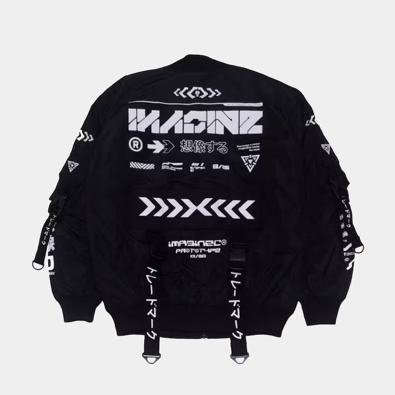 Techwear Jacket Black Cyberpunk