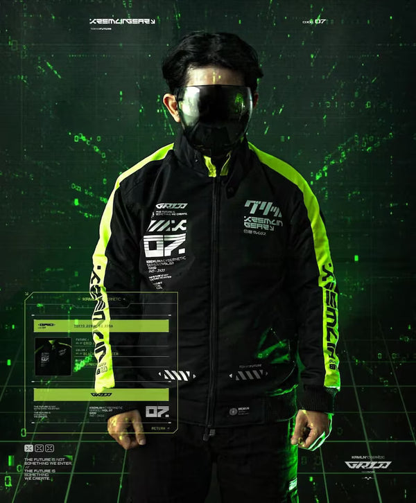Bomber jacket techwear