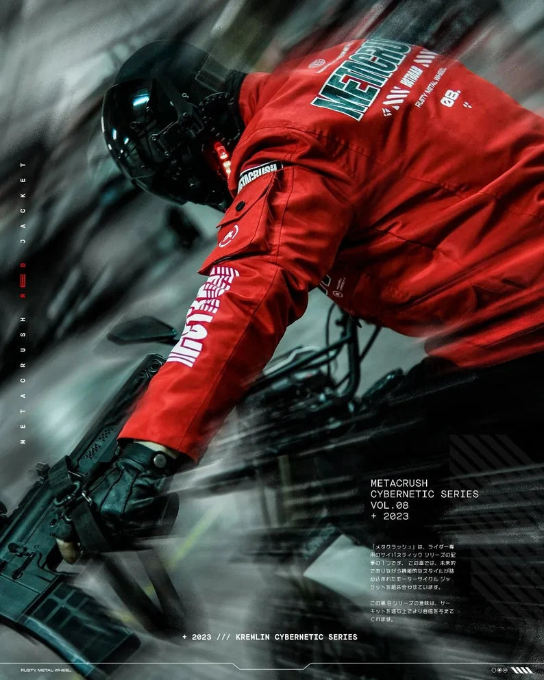Exclusive Offer: Only 500 Red Techwear Jackets Worldwide! – CYBER TECHWEAR