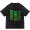 Illusion Letter Printed Y2K Tee