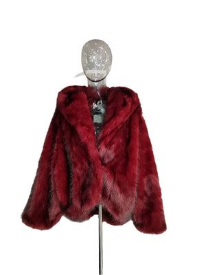 Imitation Fox Fur Women Spring Jacket